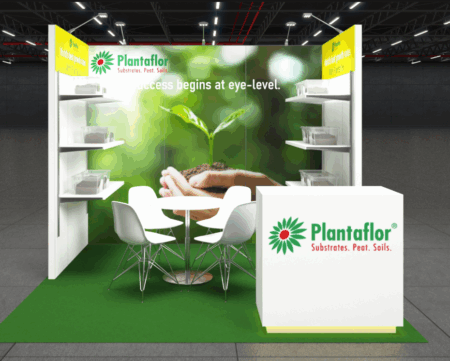 Plantalor 10x10 trade show booth 