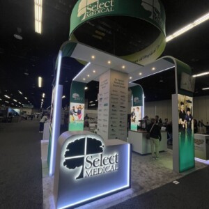 Select medical lit sign at APTA trade show
